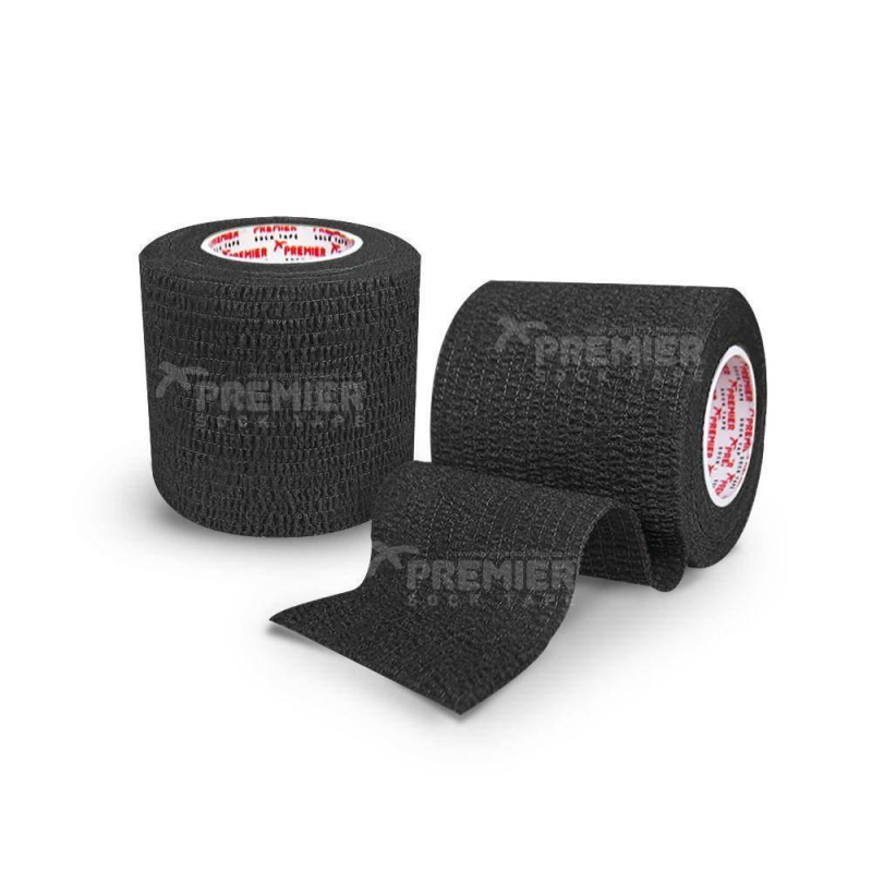 Premier Sock Tape Black  5 cm Тейпы  для защиты  пальцев - 5 см х 4,5 м в рулоне
