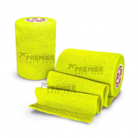 Premier Sock Tape Neon Yellow  7.5 cm Тейпы  для защиты  запястья - 7,5 см х 4,5 м в рулоне